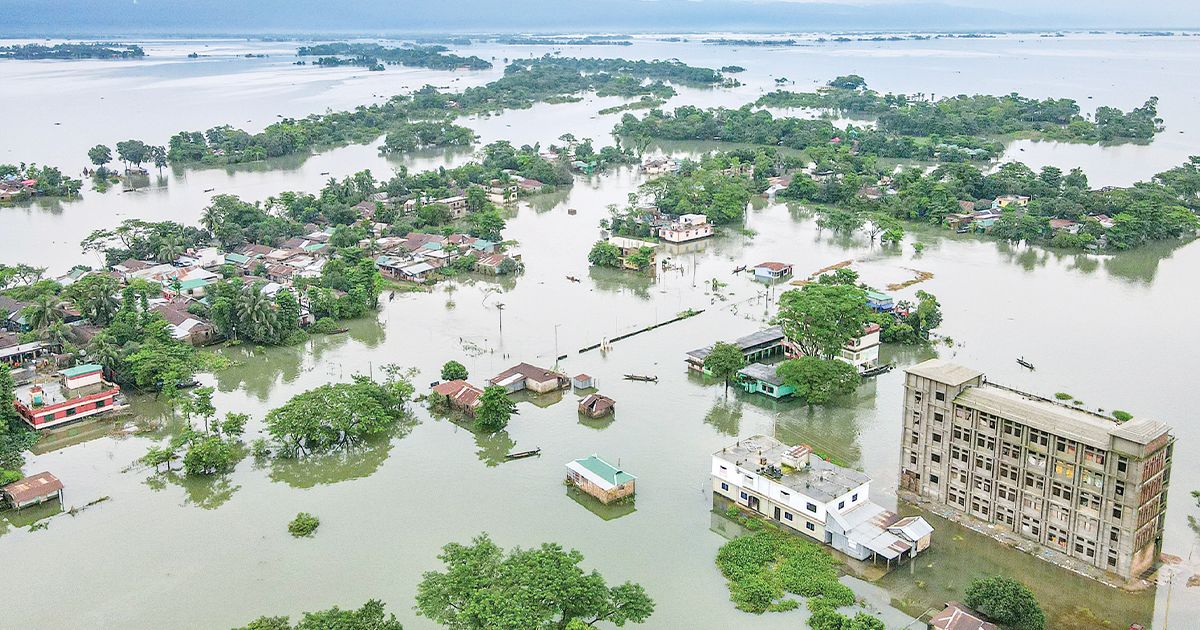 চট্টগ্রাম-সিলেটে টানা ভারী বৃষ্টির শঙ্কা, ৭ জেলায় স্বল্পমেয়াদি বন্যার আশঙ্কা